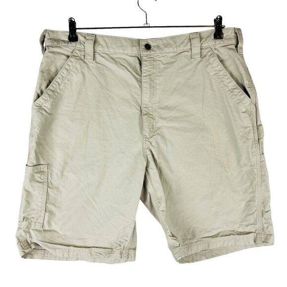 Carhartt Other - Carhartt Mens Size 40 Shorts Work Shorts Work Tan Pockets